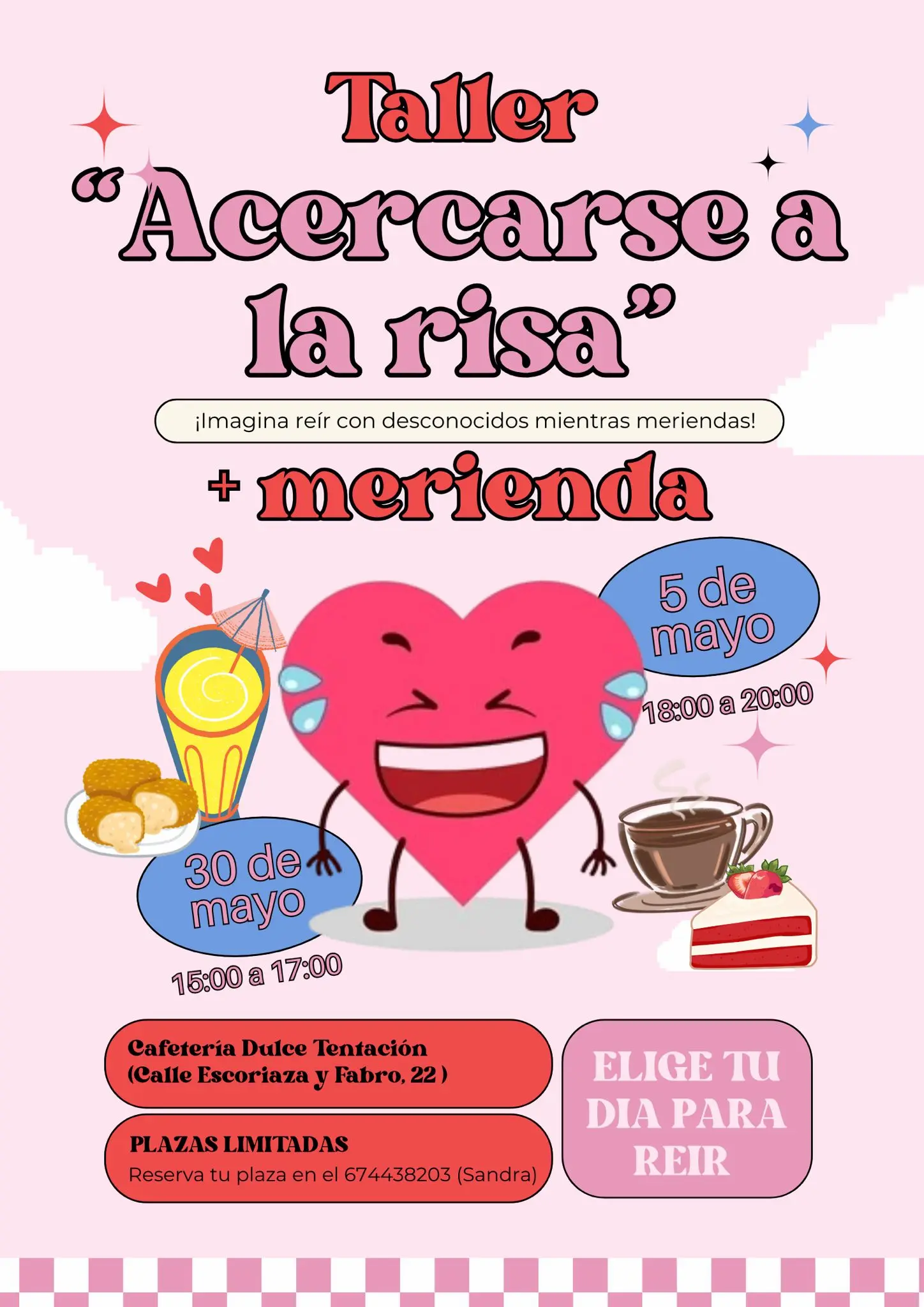 Taller "Acercarse a la risa" + Merienda